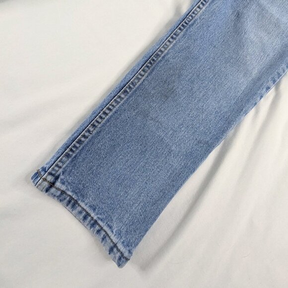 VTG Straight Leg Light Wash Denim 90s Mom Jeans - Picture 10 of 10
